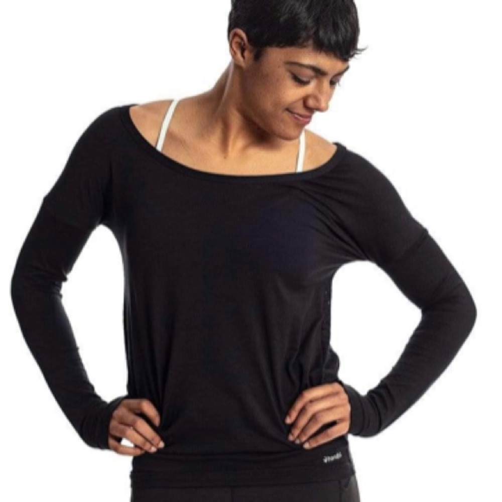 Handful Peek A Breeze Long Sleeve Top